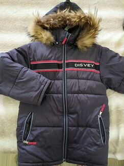 Зимняя куртка для мальчика (рост 134см)