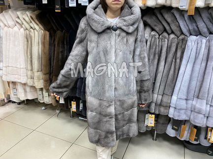 Шуба капюшон
