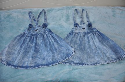 Сарафан джинсовый Next (110 см) (4-5 лет)