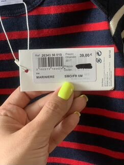 Детский джемпер новый 6 месяцев Petit Bateau