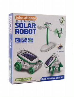 Конструктор solar robot kits 6 В 1