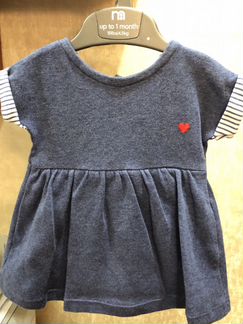 Платье-боди Mothercare, 56 см