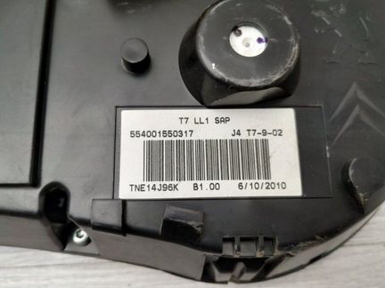 Щиток приборов Peugeot 308 EP6C 2010