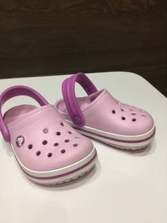 Новые Crocs детские 4-5 Кроксы оригинал