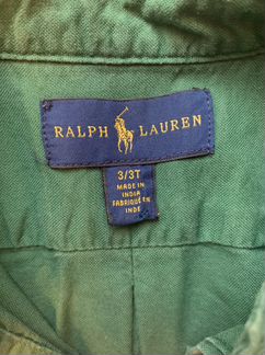 Ralph lauren рубашка