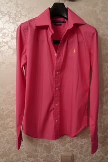 Рубашка новая Ralph Lauren, 44 размер, Розовая
