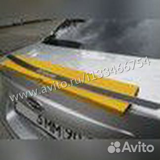Накладка на бампер Skoda Octavia 2009 - 2012