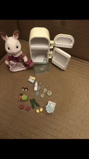 Sylvanian Families « мама кролик и холодильник»
