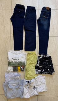 Детские вещи пакетом на мальчика 7-8 лет