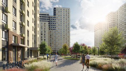2-к квартира, 61.4 м², 11/22 эт.