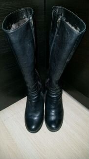 Сапоги зимние натуральная кожа мех 36