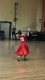 Рейтинговое платье для спортивно-бальных танцев