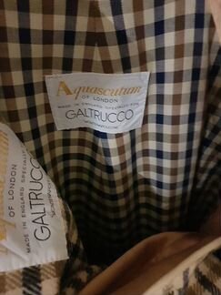 Тренч двубортный Aquascutum Aqua 5 винтаж