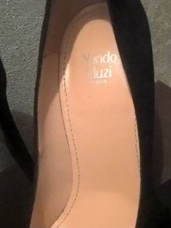 Новые замшевые туфли Nando Muzi 37 - 38