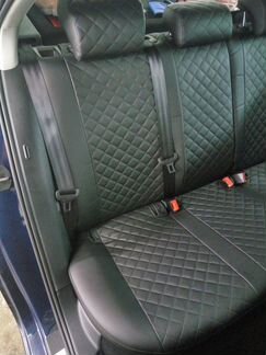 Модельные чехлы Шкода Октавия А5 из экокожи