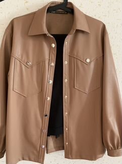 Новая Кожаная рубашка (love republic)