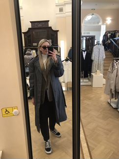 Винтажный плащ