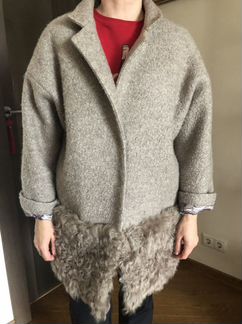 Пальто демисезонное оверсайз