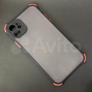 Полупрозрачный противоударный чехол для iPhone 11