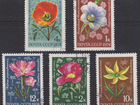 Цветы на марках СССР