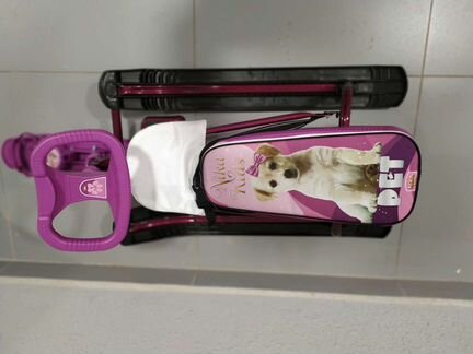 Снегокат со спинкой Тимка спорт 4-1'Собачка'