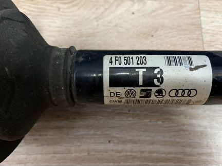 Привод задний Ауди А6 С6 3.0T