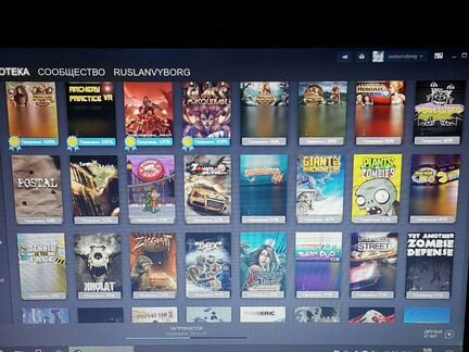 Коллекция игр Steam разные