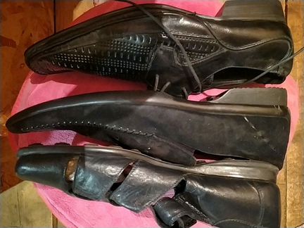 Ботинки натуральная кожа новые