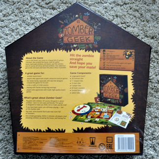 Настольная игра на английском языке Зомби в доме