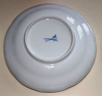 Чайный сервиз Meissen Мейссен кобальт нач. XX века