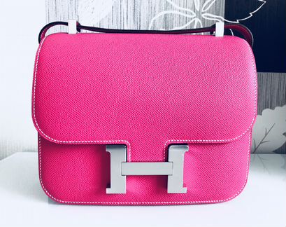 Hermes Constance 24 Rose Tyrien оригинал