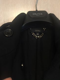 Пальто чёрное Celyn b размер XS /S сезон весна/осе
