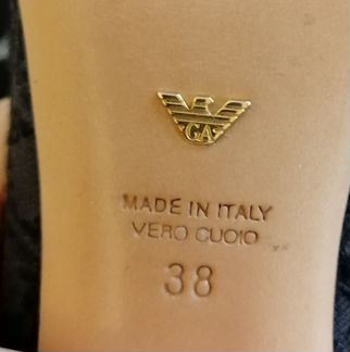 Туфли Италия, Emporio Armani, 38р.й