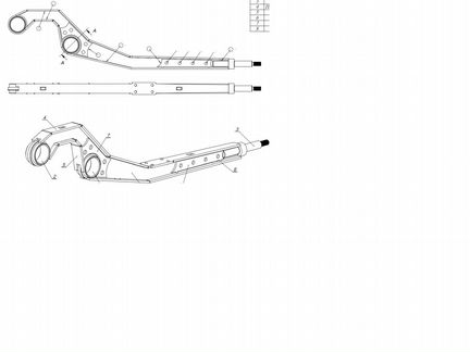 Рычаги пер NissaN-PatroL Y60Y61 для лифта +6