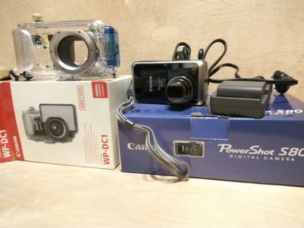 Бокс canon WP-DC1 для Powershot S80