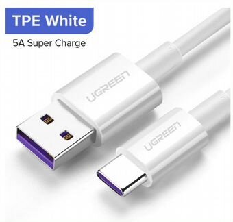 Блок питания, зарядки Ugreen USB Type-C, Lightning