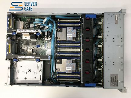 Сервер HP DL380 G9 24SFF 2x E5-2643v3 96 GB