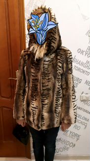 Норковая шуба светлая автоледи