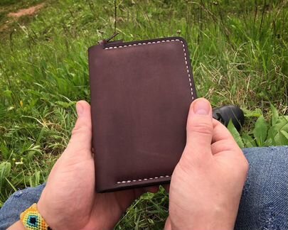 Портмоне из натуральной кожи