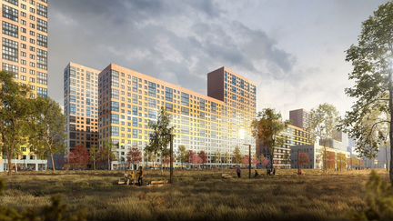 1-к квартира, 44.1 м², 2/25 эт.