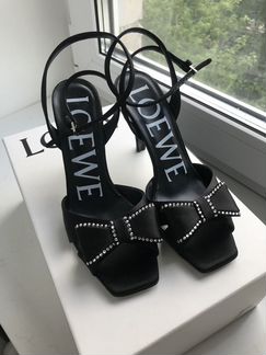 Чёрные босоножки Loewe, 36 оригинал