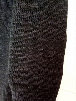 Вязаное платье, 46 разм. (100 лён)