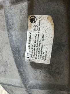 Подкрылок Шкода Ети задний правый