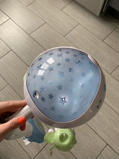 Мобиль на кроватку музыкальный с проектором