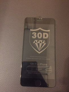 Защитное стекло на iPhone 8 plus