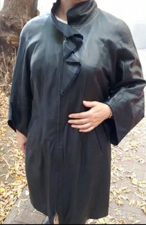 Плащ кожаный каляев размер 54