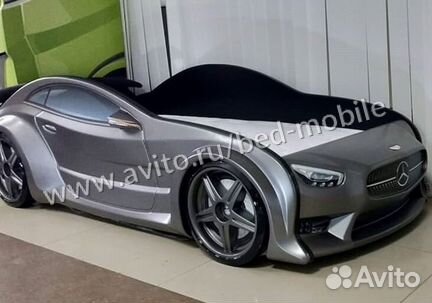 Кровать EVO Мерседес графит лимитированая серия