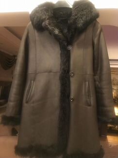 Натуральная дубленка для девочки