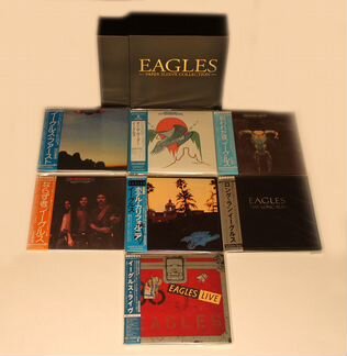 Eagles 7 mini LP CD japan + box оригинал япония