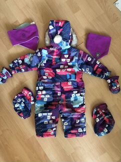 Deux par deux зимний комбинезон 74 (12м)